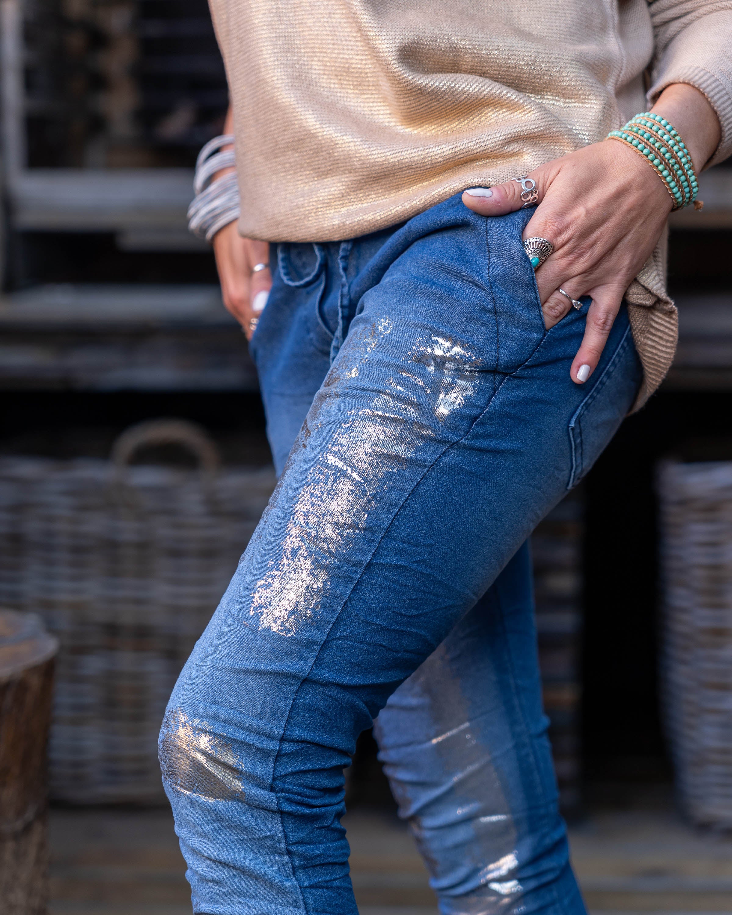 Got Your Attention Drawstring Pants | Jeans