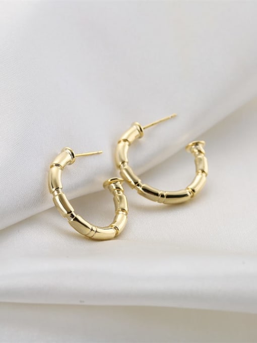 Gold Staggered Earrings