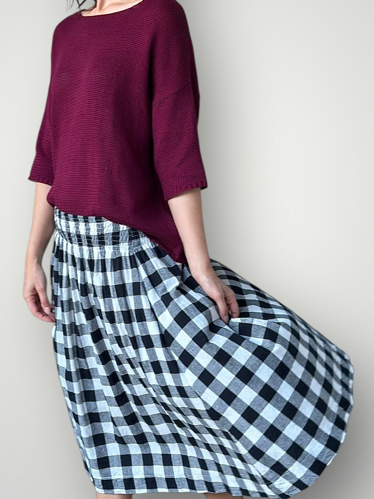 black check
