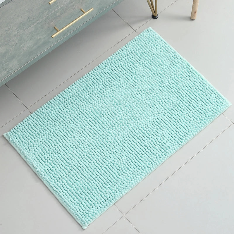 Hot Chenille Short Plush Floor Mat Bathroom Bathroom Absorbent Bedroom Door Carpet