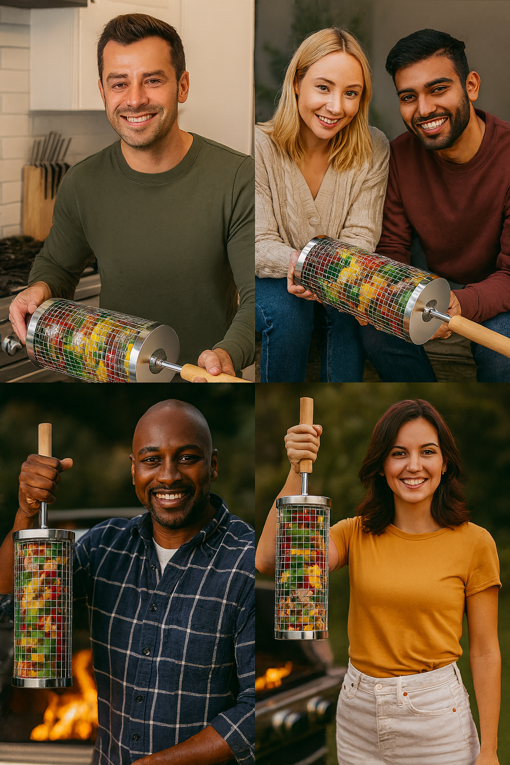 GrillOrb™ Rolling Basket Handle 🔥