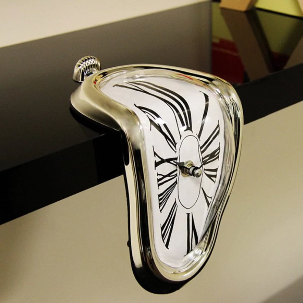 Melting Time Warp Clock