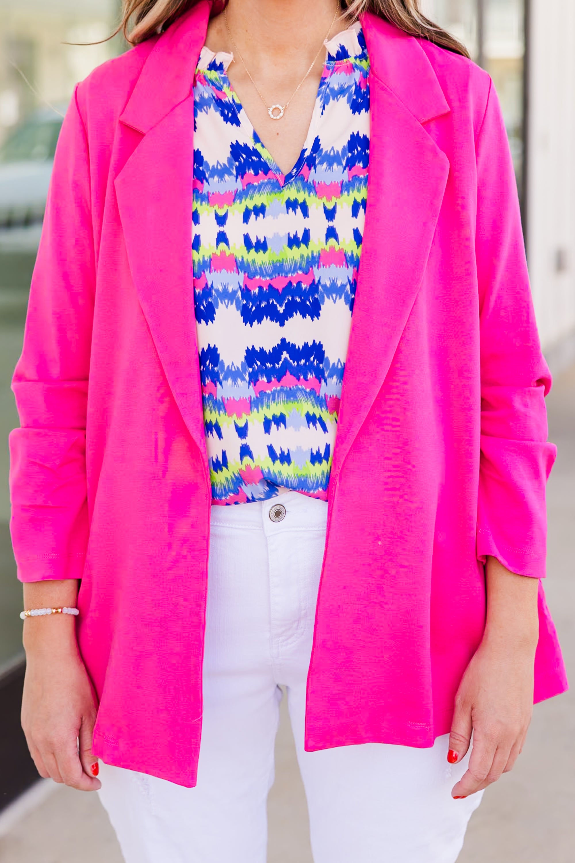 She's A Trail Blazer. Hot Pink