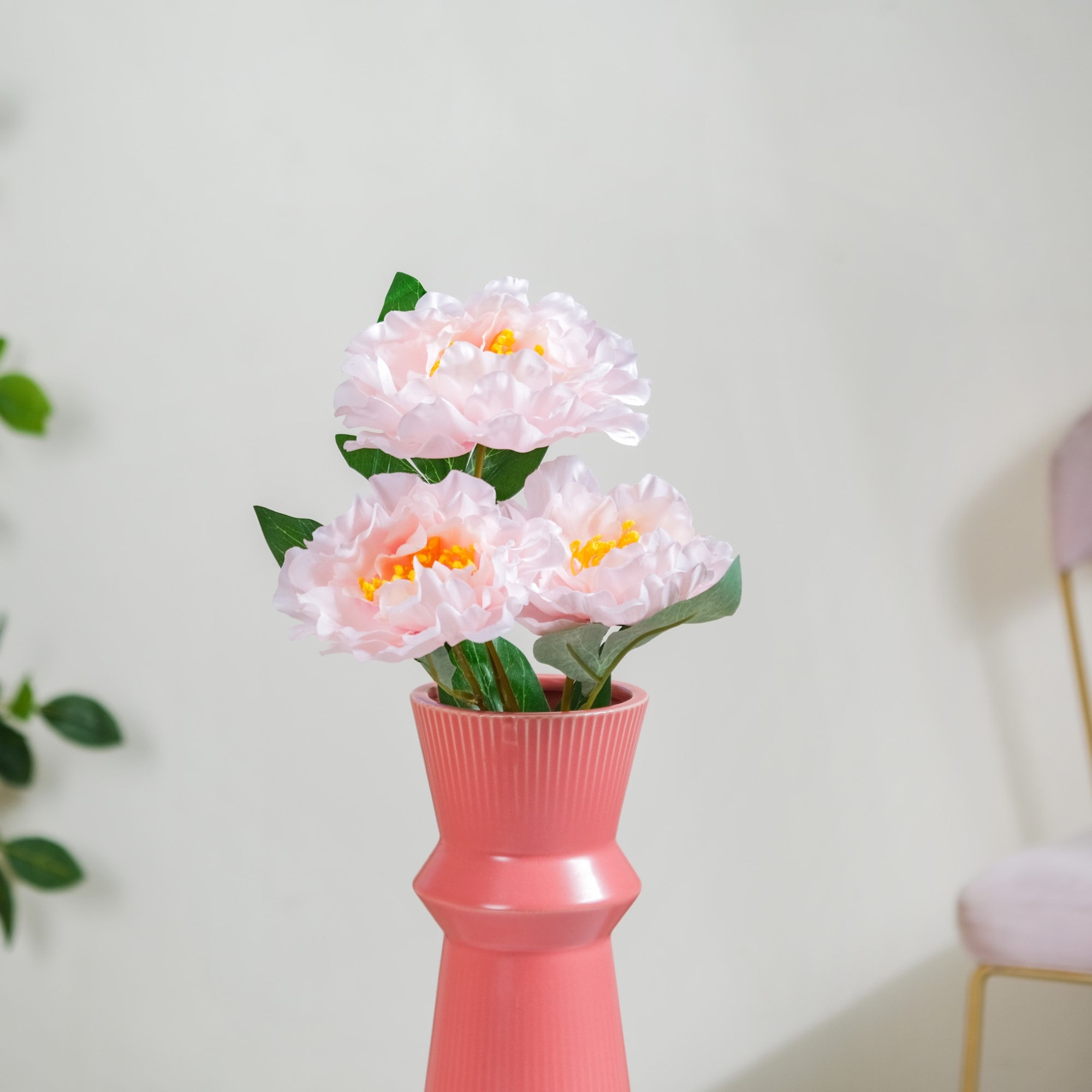 Colorful Peony Stems