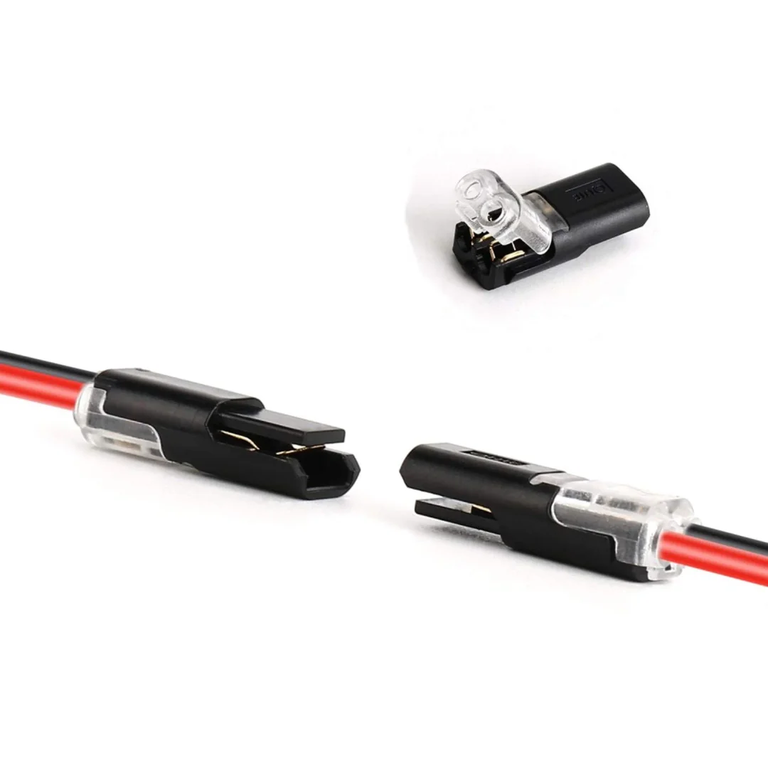 🔥Hot Sales🔥Double-wire Plug-in Connector With Locking Buckle