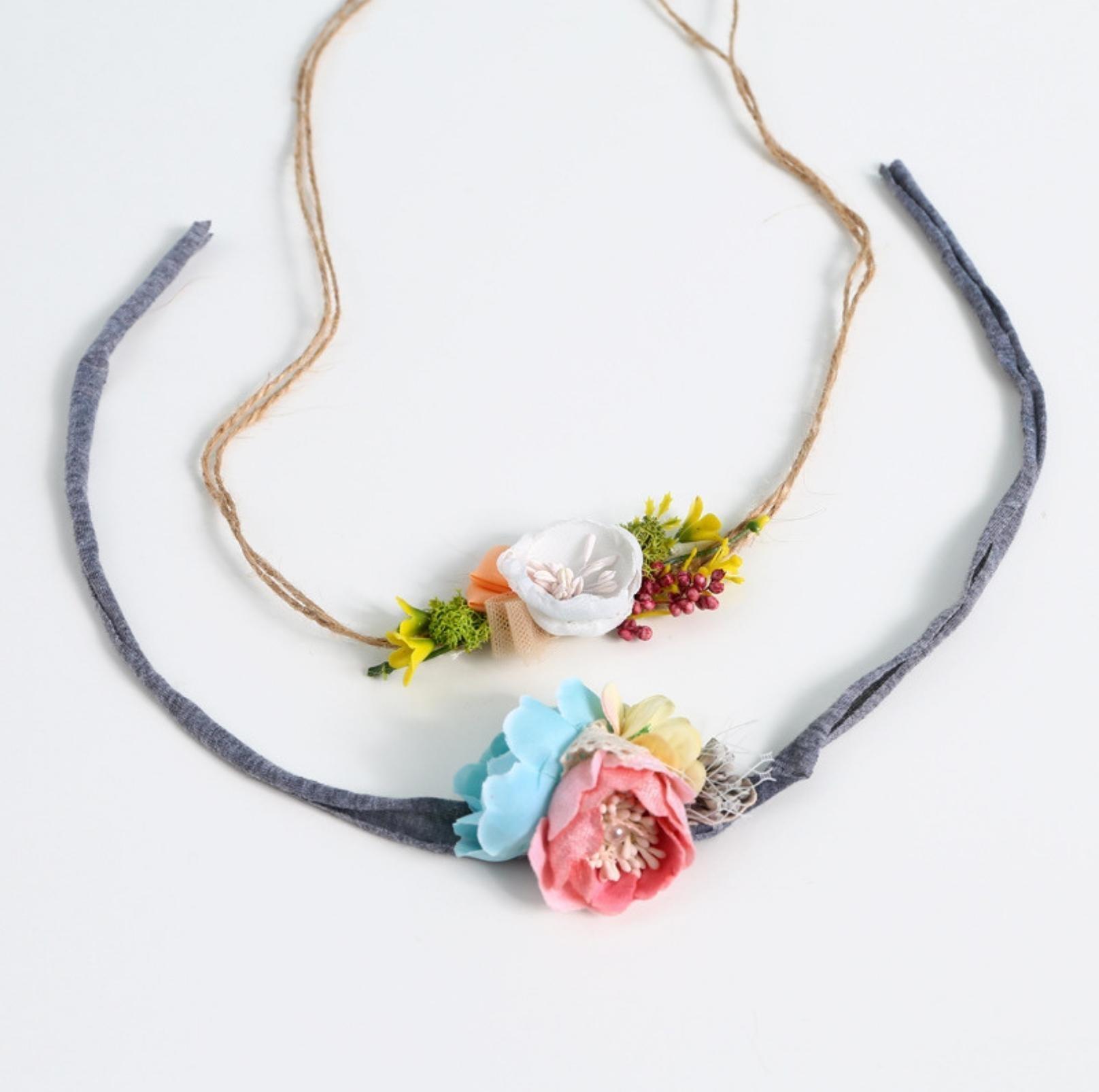 Floral Pet Collar Perfect For Celebrating Wedding And Other Events