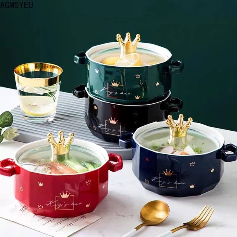 CERAMIC SERVING BOWL