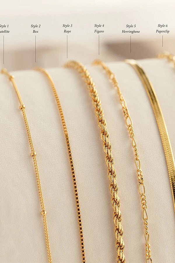 6PCS Simple Geometry Bracelet