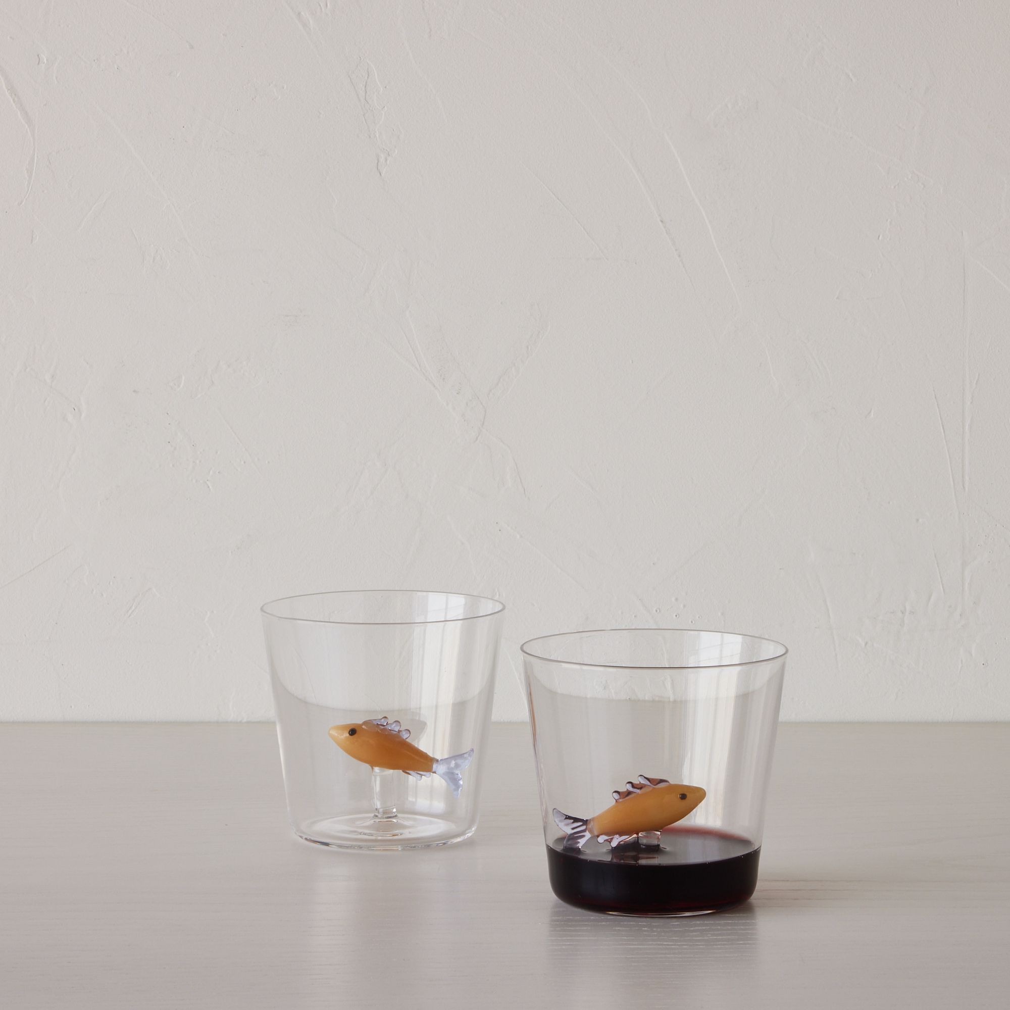 Sardine Fish Tumblers, Set of 2