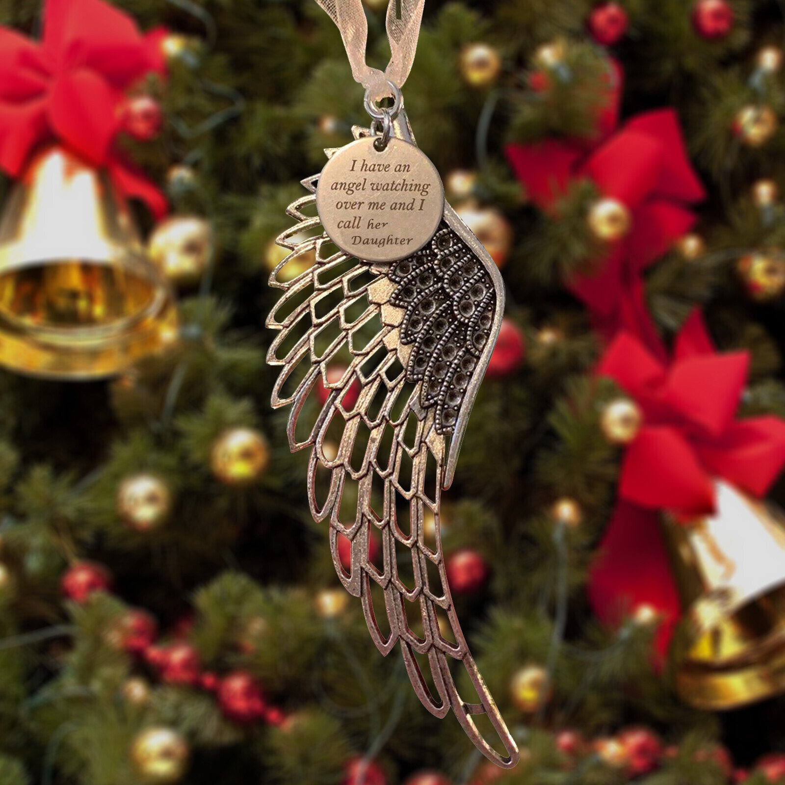 Memorial Ornaments Angel Wings -