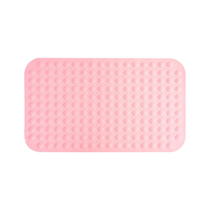 Modern Simple Solid Color Bathroom Non-slip Mat PVC Bathroom Household Anti-fall Floor Mat Shower Room Hydrophobic Floor Mat