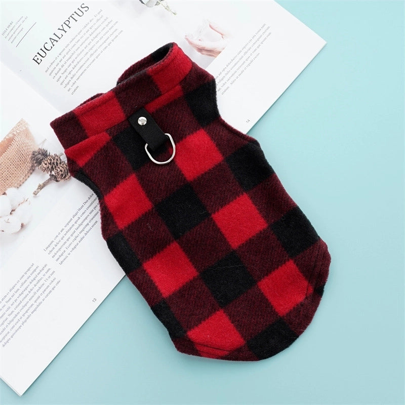 Minimalist Acrylic Solid Color Pet Clothing