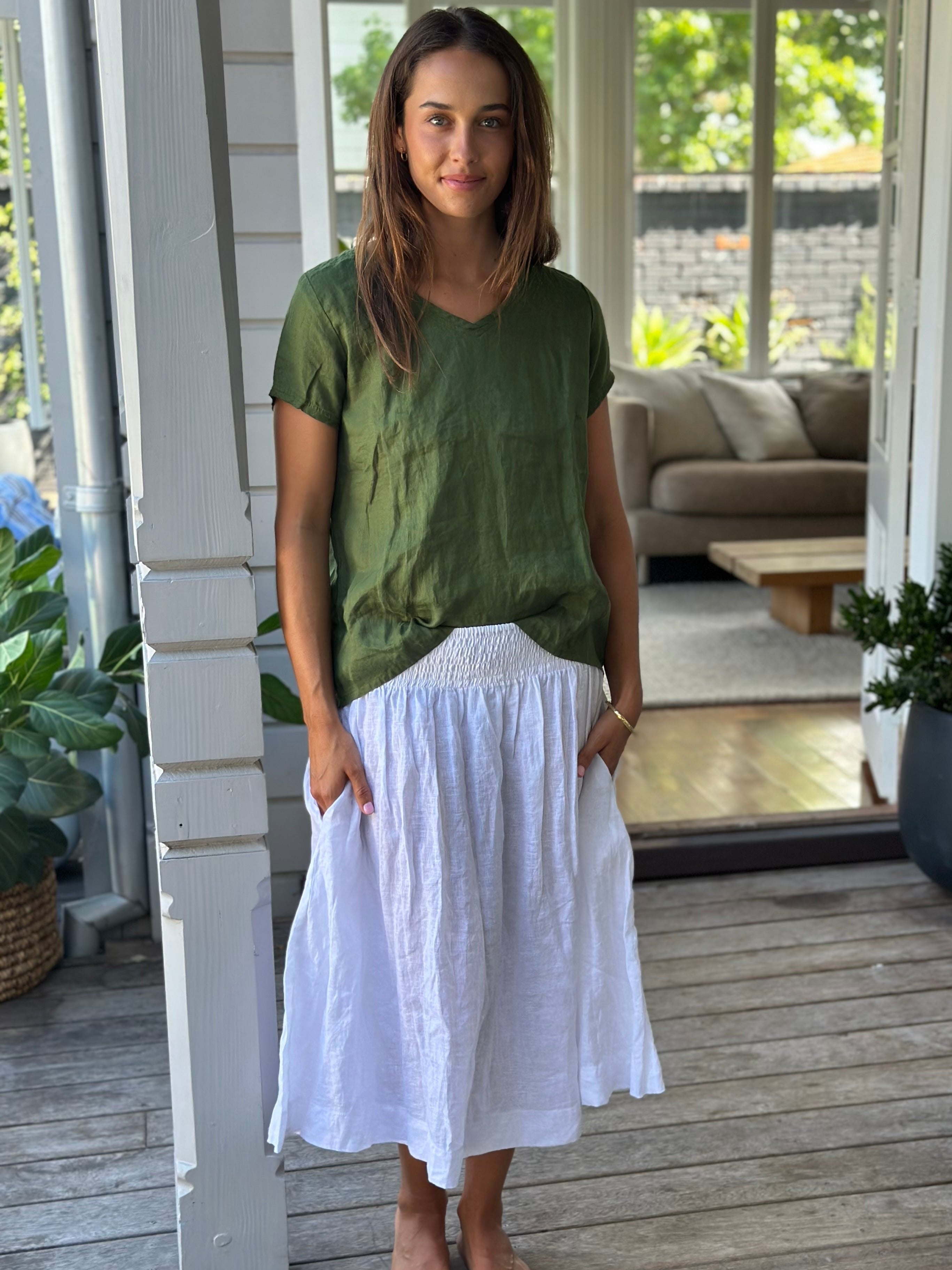 white linen