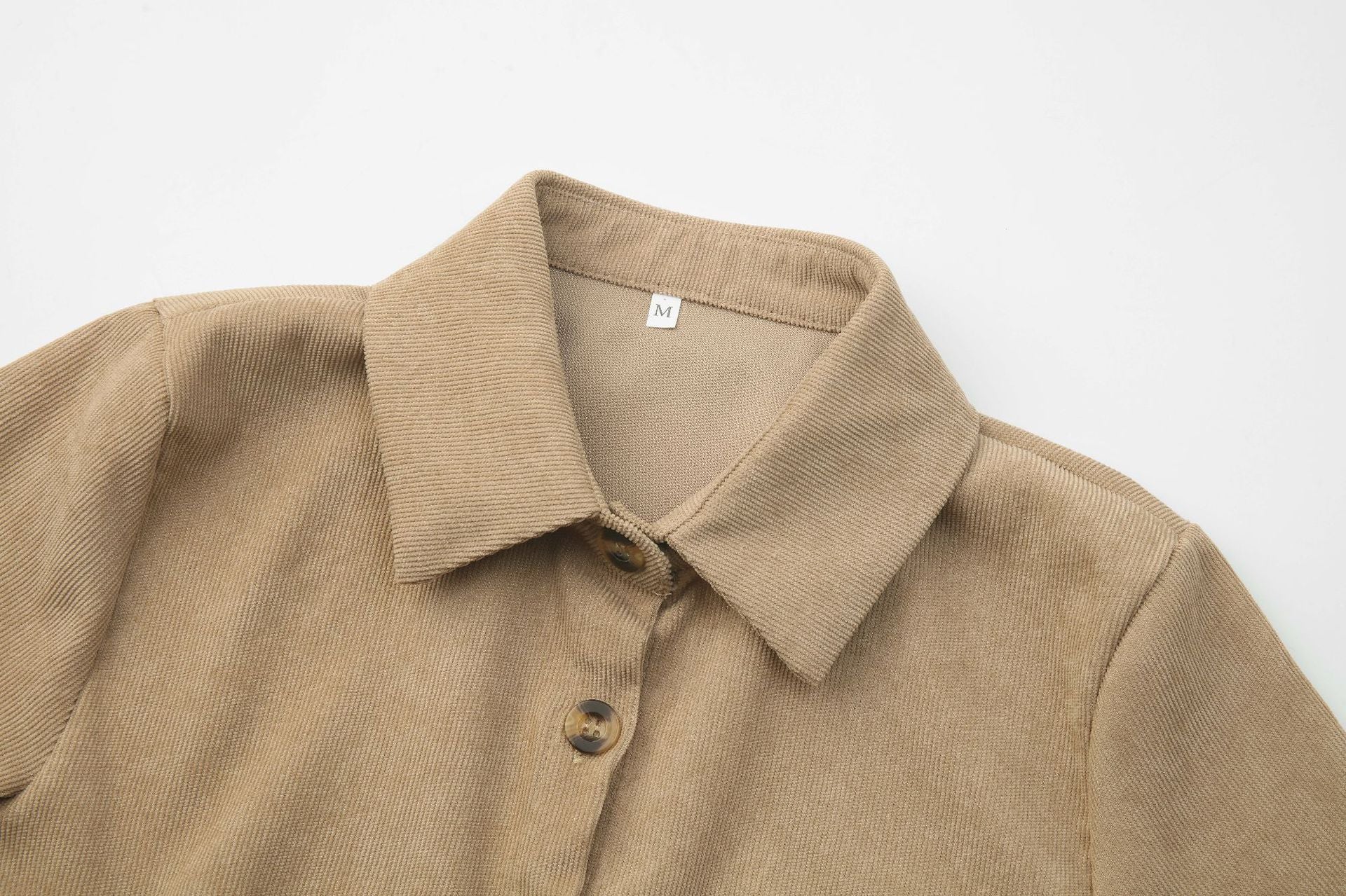 Single-Breasted Long-Sleeved Dress(4 colors)