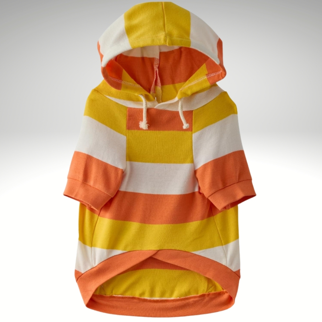 Lightweight Hooded Tee Organic Cotton Dog Hoodie Pet Coat