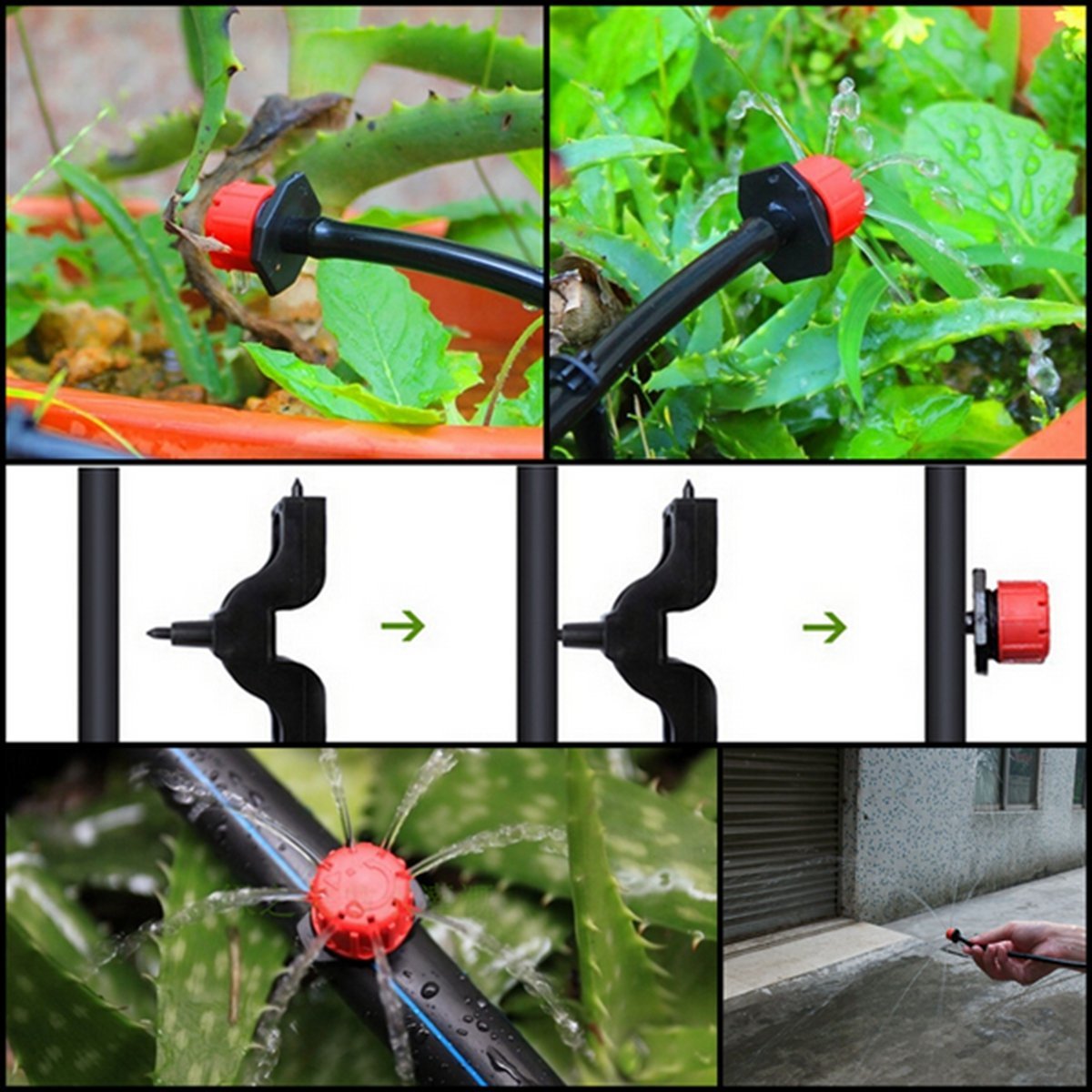 🔥200PCS🔥Adjustable Irrigation Drippers