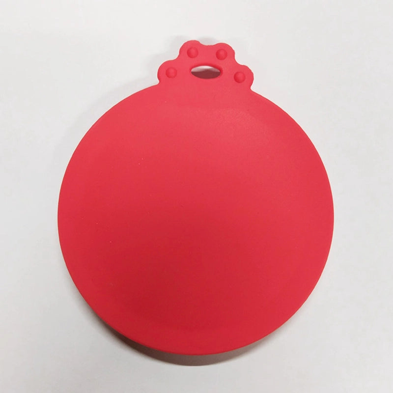 Minimalist Silica Gel Solid Color Pet Tableware 1 Piece