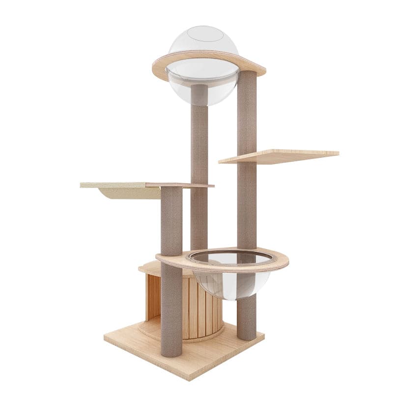 126cm Modern Capsule Cat Tree Australia