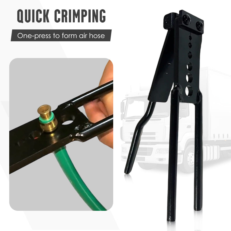 Multi-Hole Truck Air Line Crimping Tool