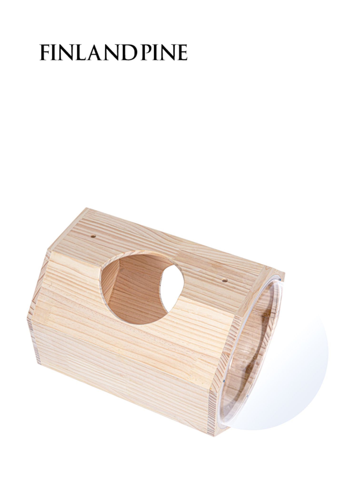 165cm Finnish Pine Luxury Cat Tree | Dual Space Capsules