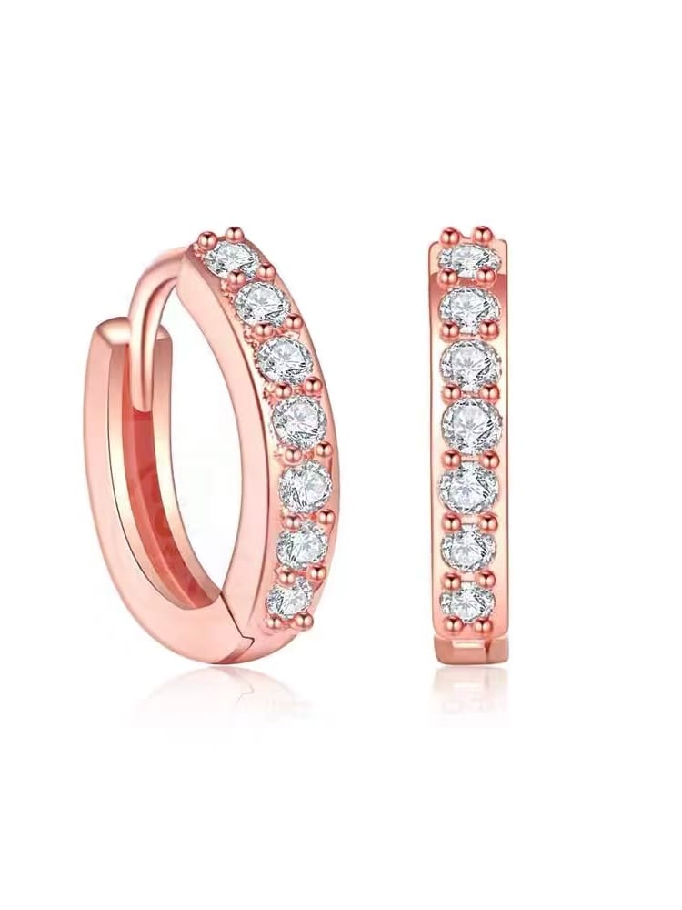 925 Sterling Silver Cubic Zirconia Earrings