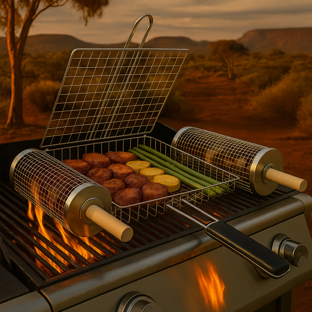 GrillMate™ Folding BBQ Basket
