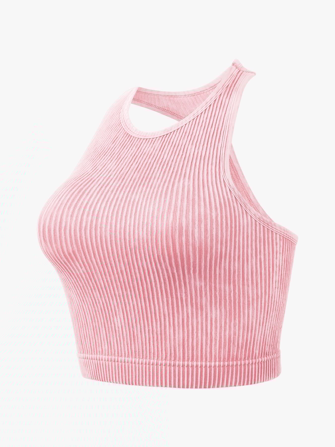 Women's Solid Racerback Sports Tank Top