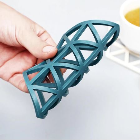 1Pc Silicone Insulation Placemat. Insulated Mats For Kitchen Pans. Pot Holders. Counter Mat