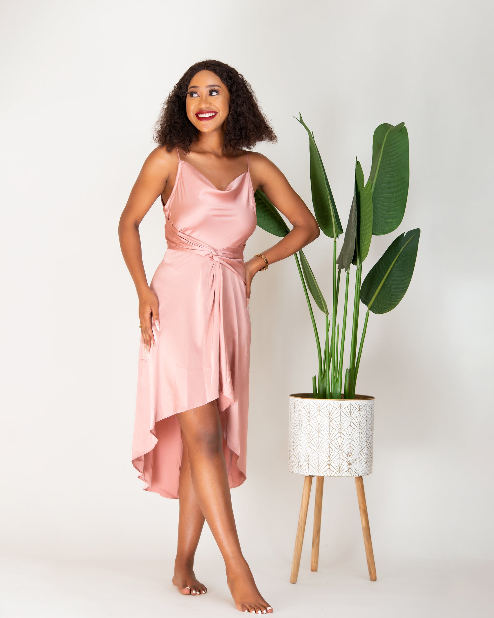 Satin Slip Dress