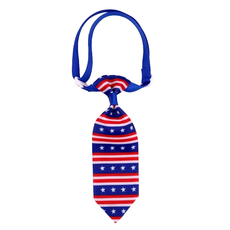 New Everyday Casual Independence Day Dog Tie Accessories