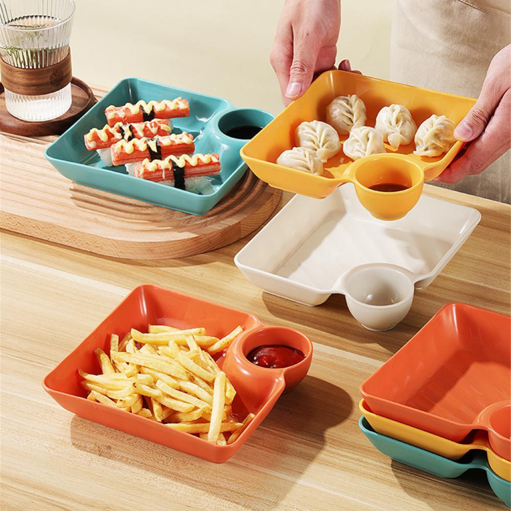 ChefGenius Sectioned Dipping Plate