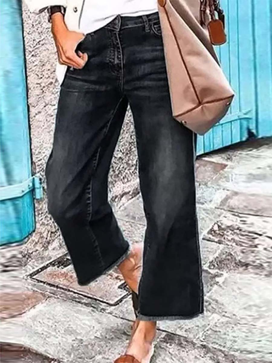 Temperament Commuter Straight Leg Jeans