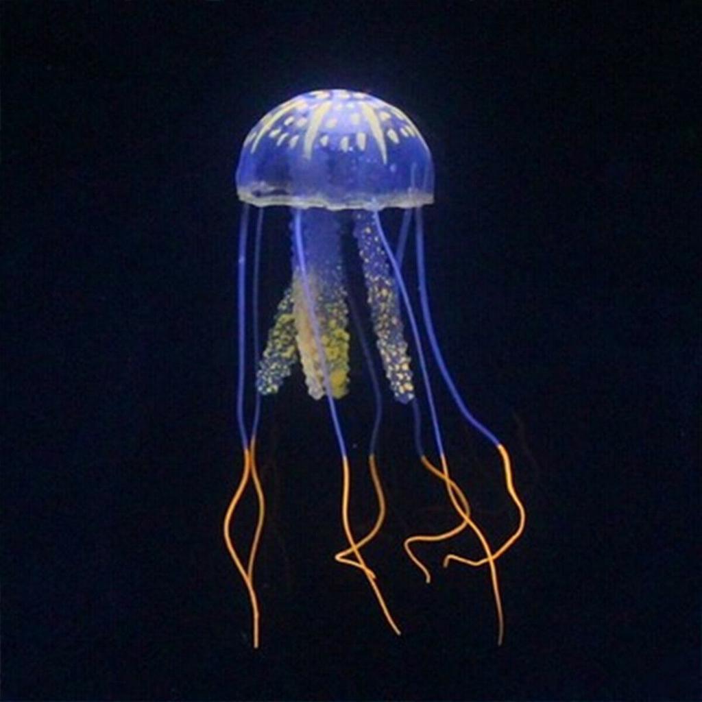 Jellyfish Fish Ornament For Aquarium