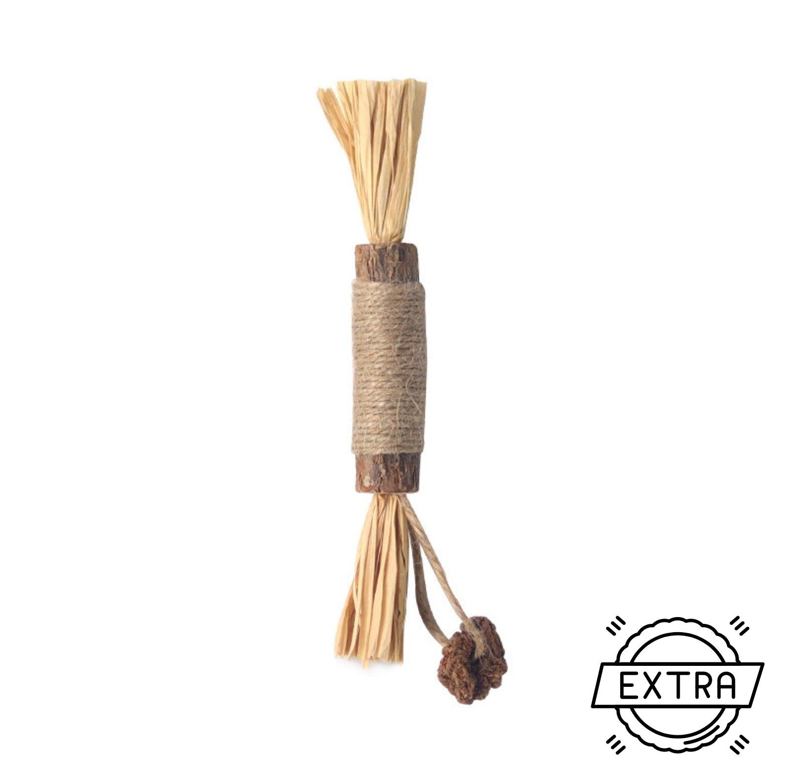 Feathered Catnip Stick Cat Toy