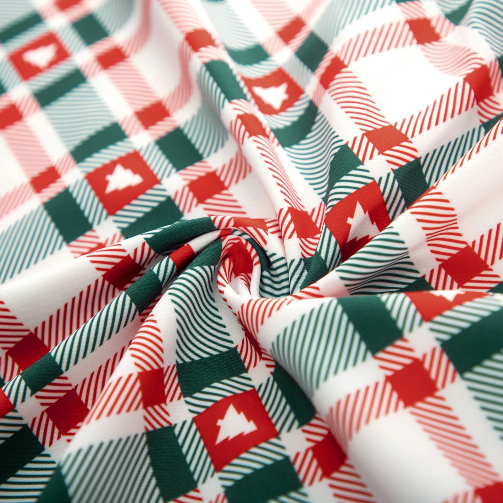 High Waist Plaid Style Bow Pattern A-Line Skirt