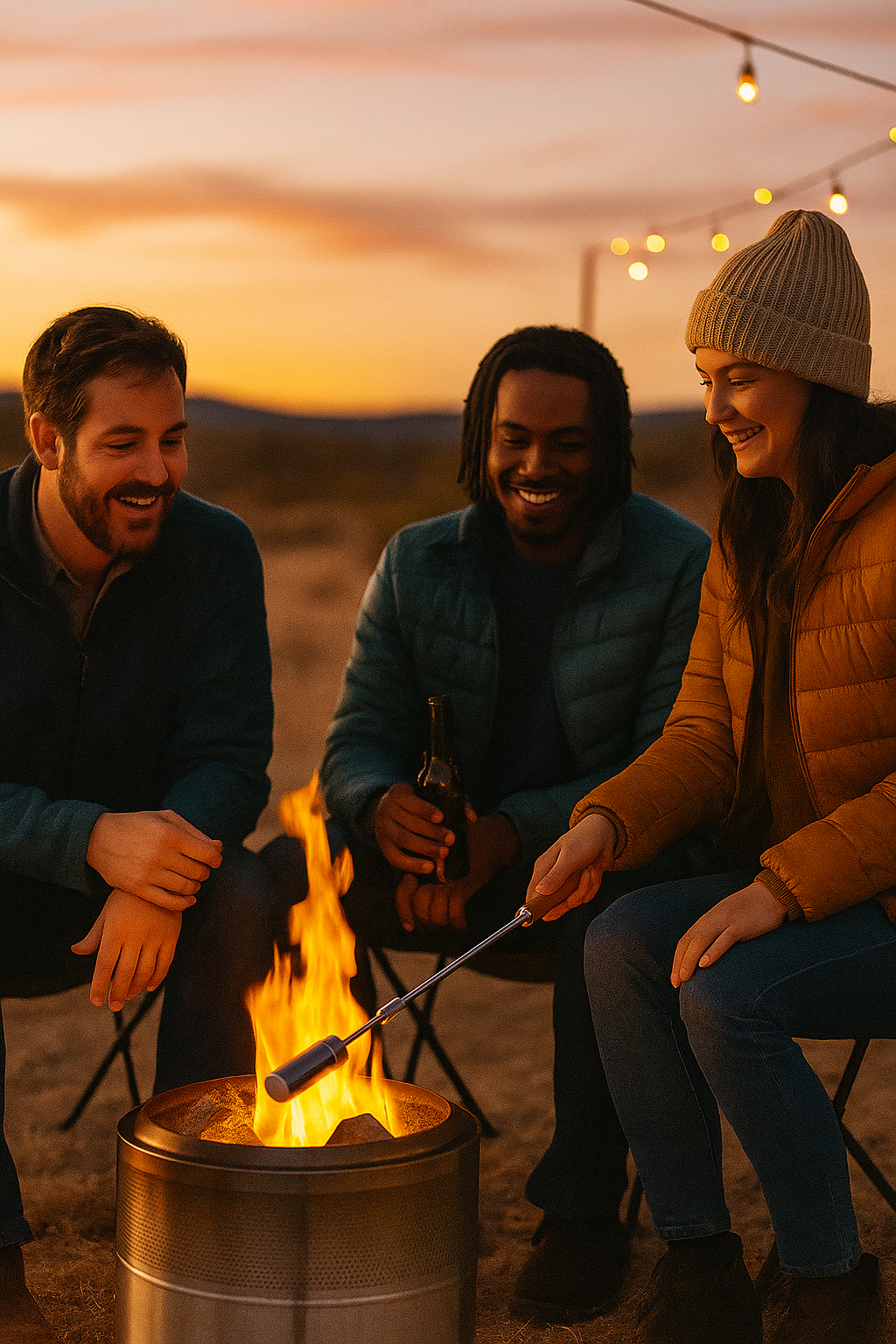 FlameCraft™ Long Handle Camping Torch