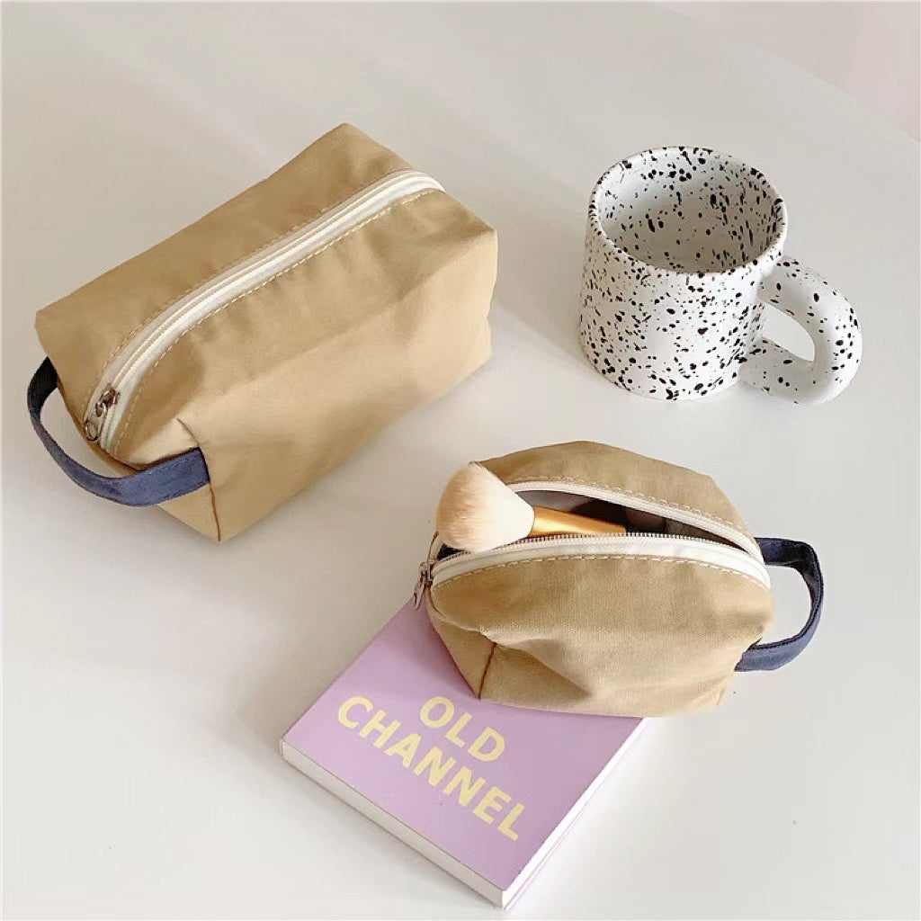Canvas Makeup Bag