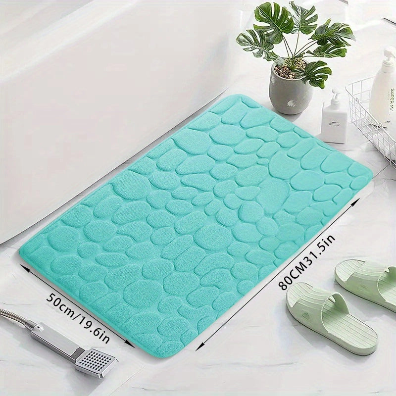 New Bathroom Non-slip Mat Shower Room Bathroom Floor Foot Mat Toilet Bathroom Waterproof Mat