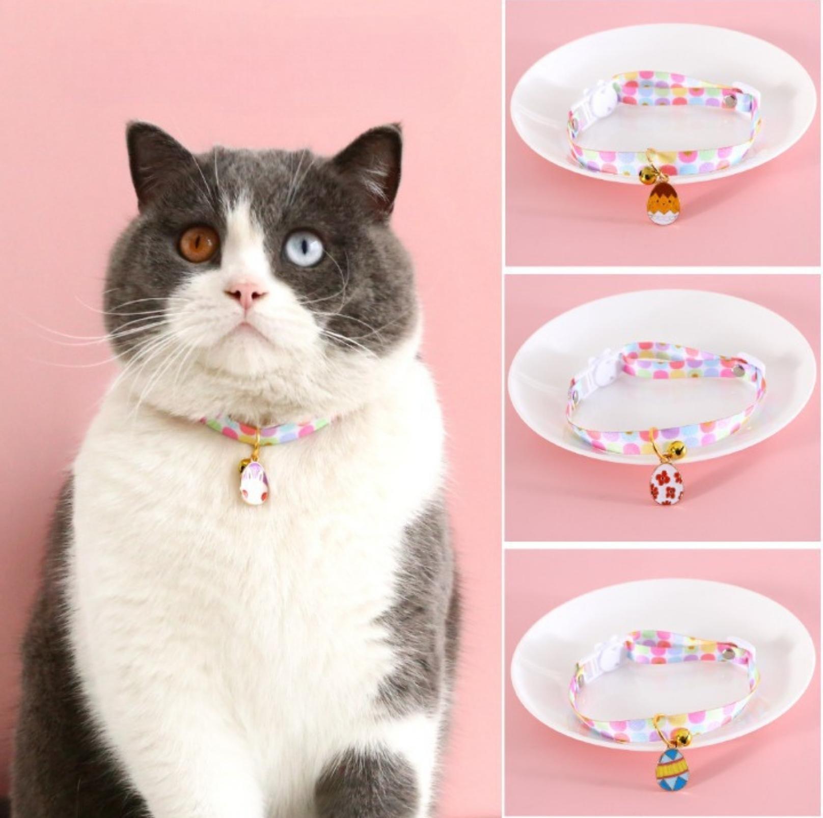Easter Egg Design Adjustable Pet Collar