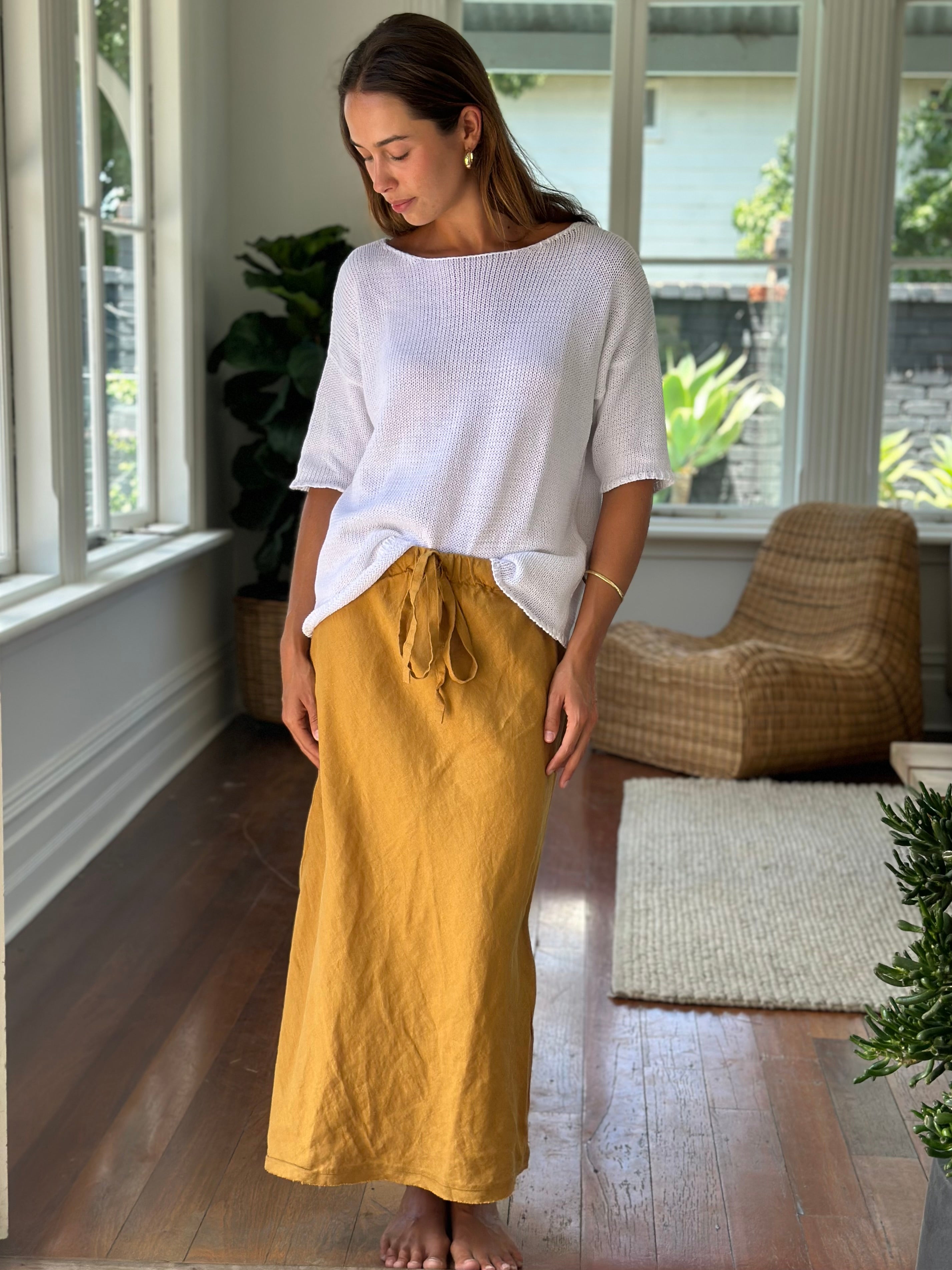 turmeric linen