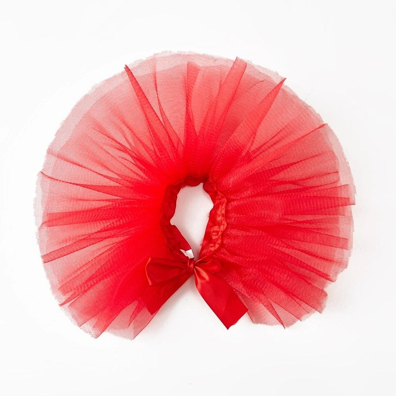 Summer Pet Bright Silk Yarn Dog Strap Skirt
