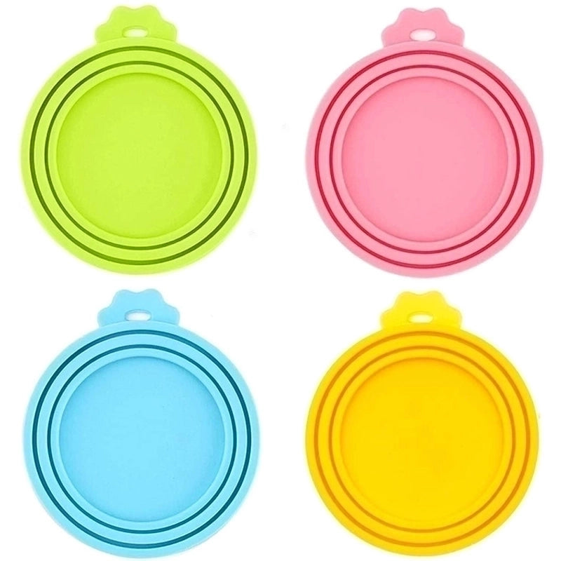 Minimalist Silica Gel Solid Color Pet Tableware 1 Piece