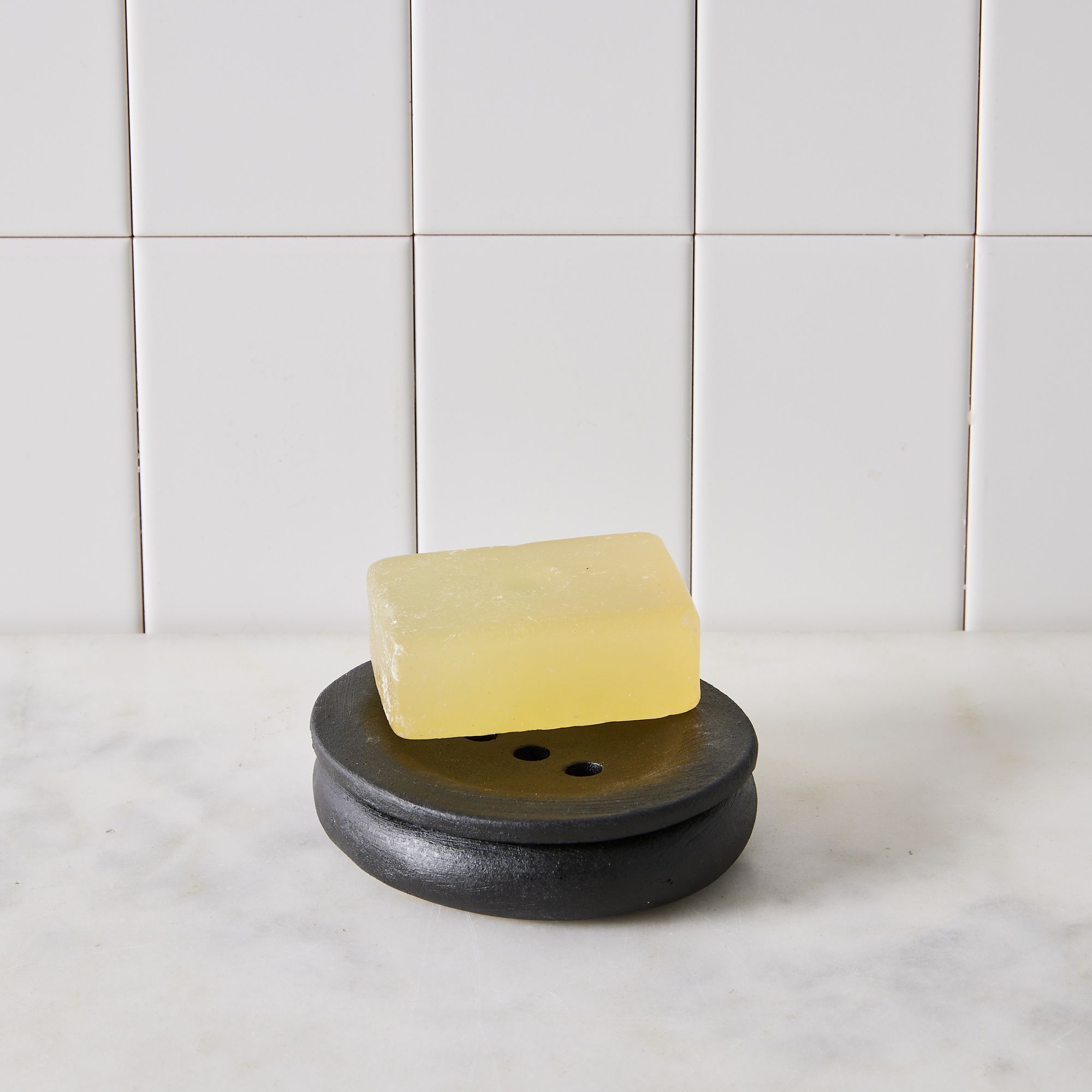 Handmade Ceramic Peb Soap Dish