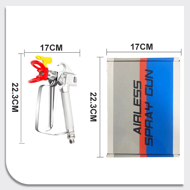 Airless paint spray gun