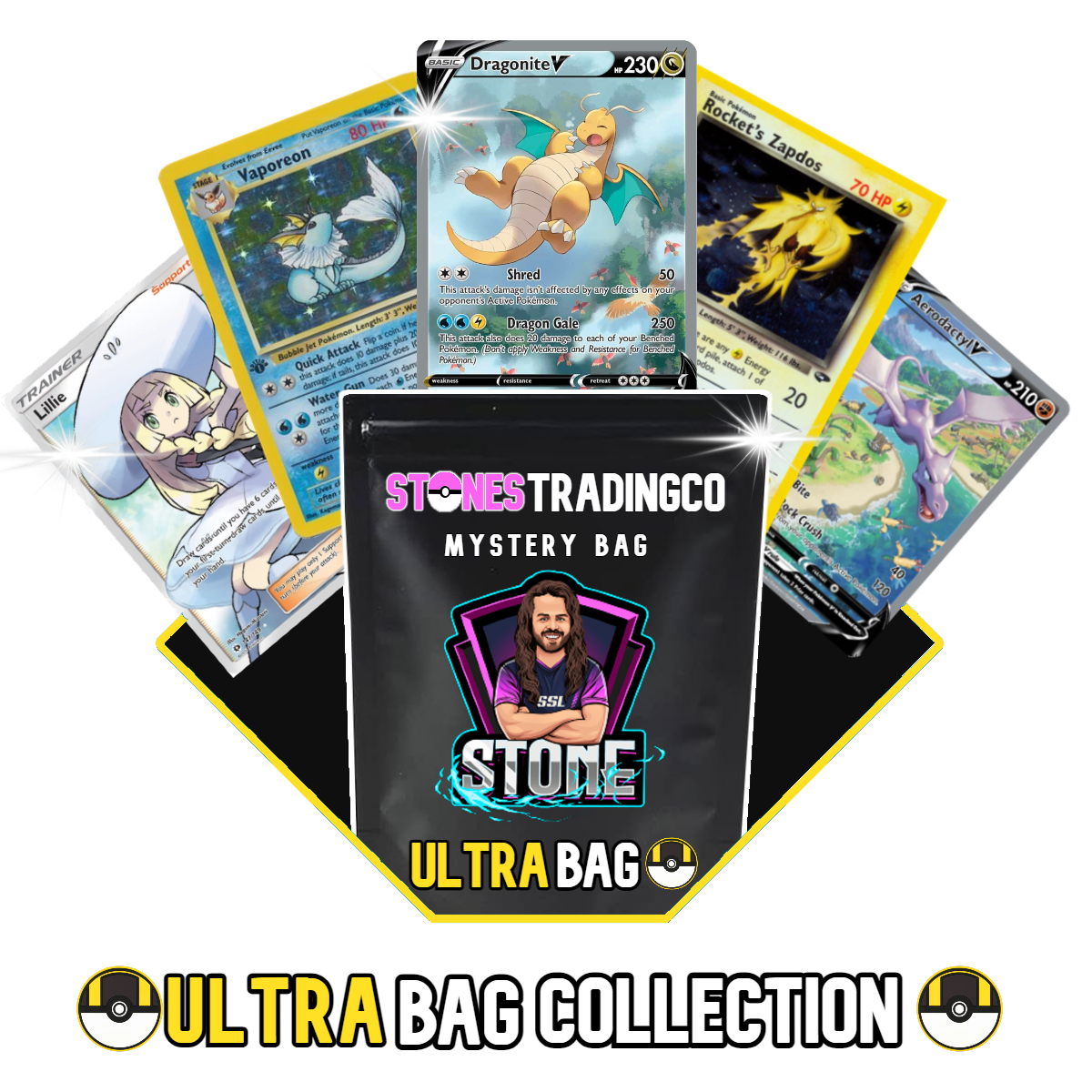 UltraBag - Pokémon Mystery Bags by StonesTradingCo