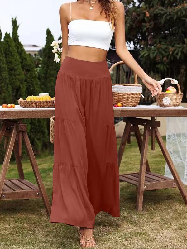 Casual High-Waisted Loose Pants(8 colors