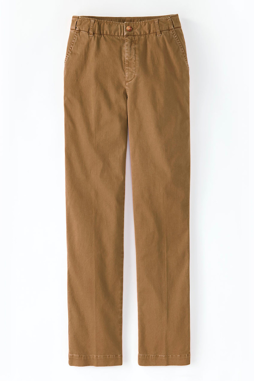 Hidden Stretch-Waist Chinos
