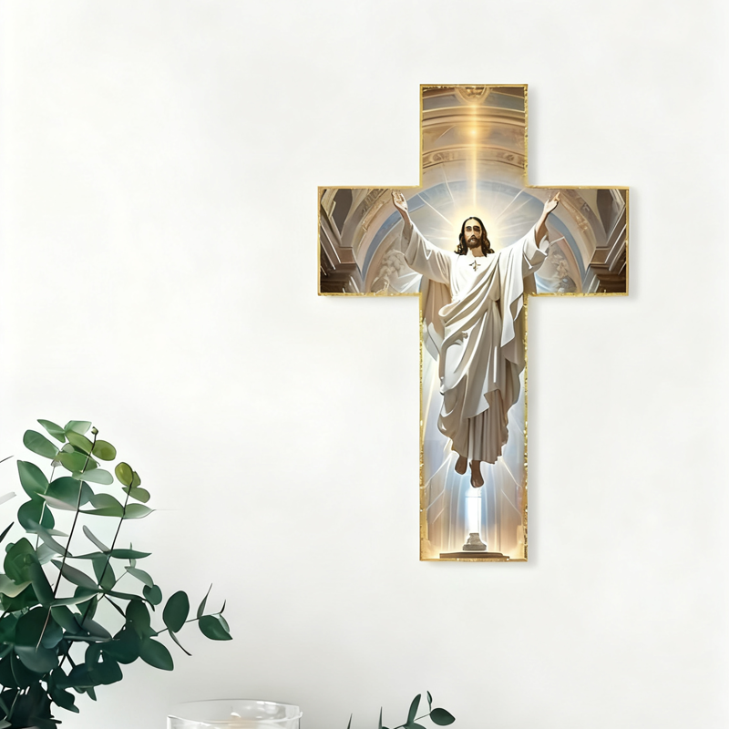 📢📢60% OFF !!⏰⏰Retro Jesus Christ Wall Cross Decor