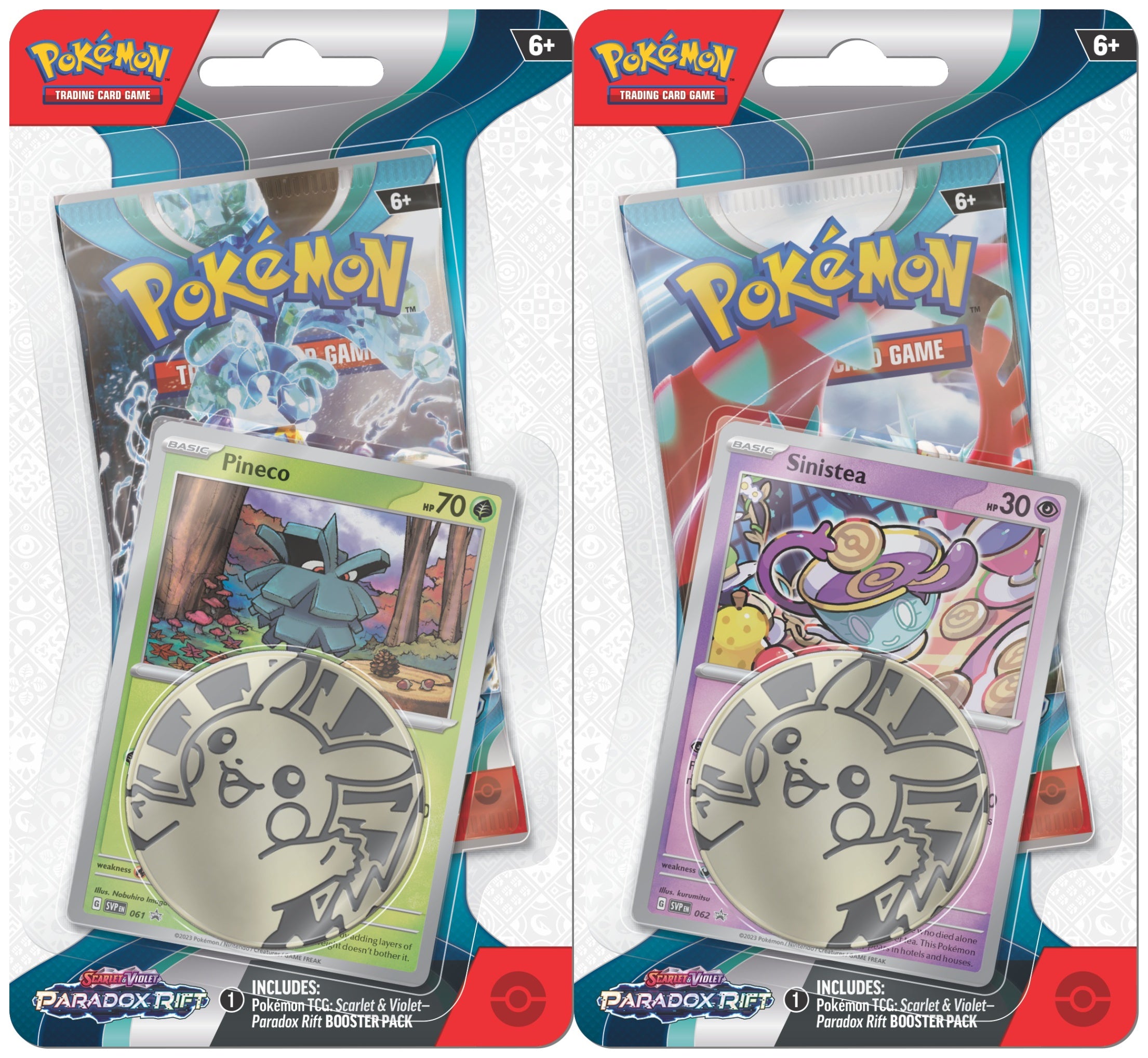 Pokémon: Scarlet & Violet - Paradox Rift Checklane Blister Combo