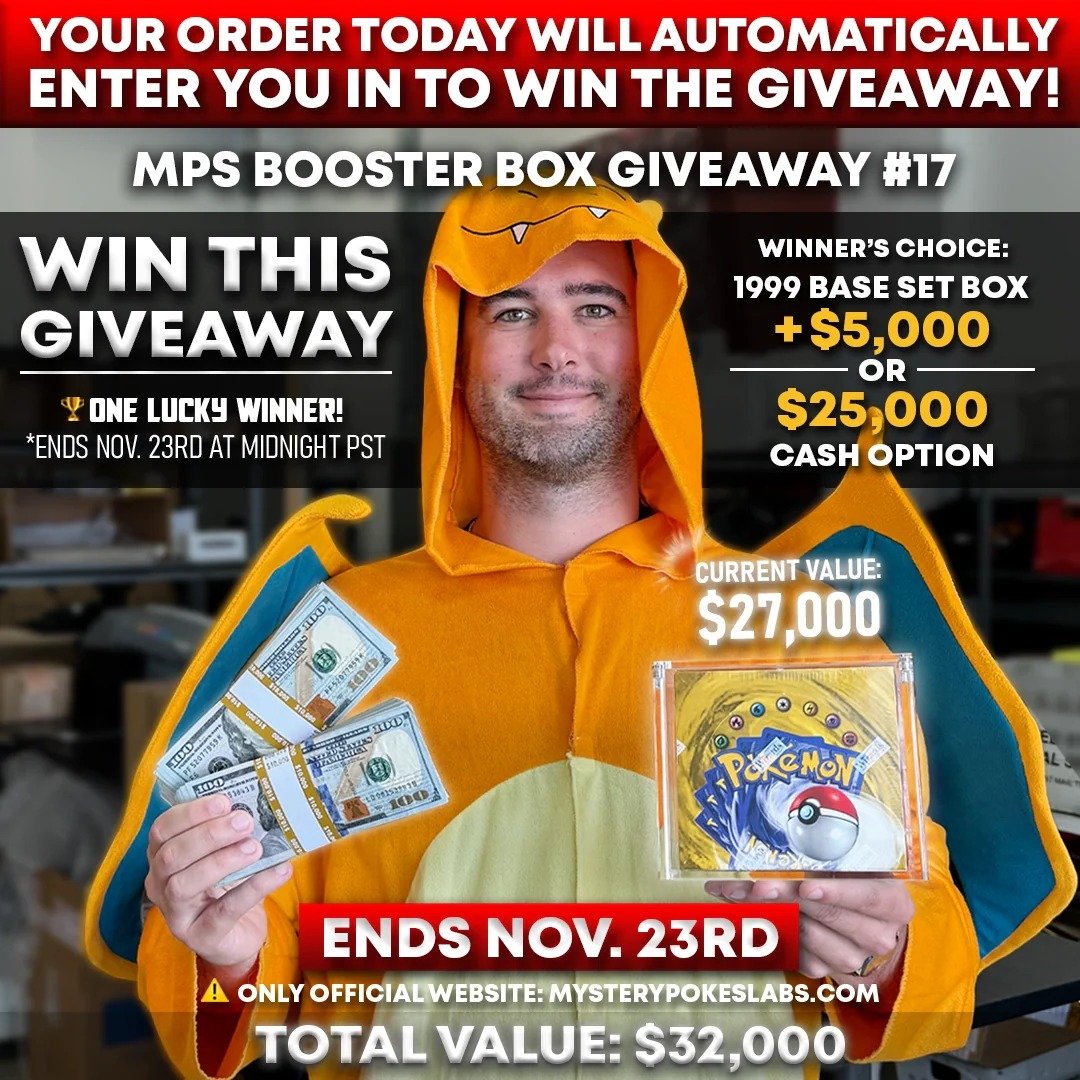 Starter Pokémon Mystery Box and Golden Ticket